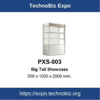 PXS-003 Big Tall Showcase (inc. 2 downlight)